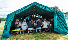 open tent