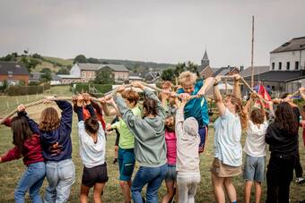 Spelende kinderen