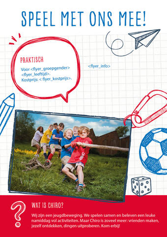 Achterkant flyer